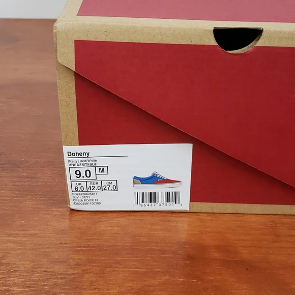 Vans Doheny Men's Skate Shoes 9 - Picture 12 of 15